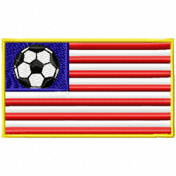 Football Embroidery Design 1 Football Embroidery Design 1